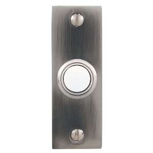  Heath Zenith 922 B Wired Push Button, Pewter Finish with 