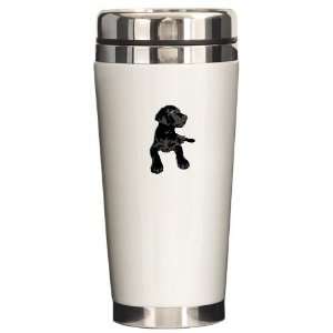 Black Lab Pets Ceramic Travel Mug by  Kitchen 