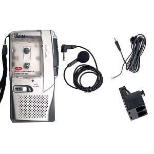  KJB Security T900 Dual Microcassette Phone Recorder 