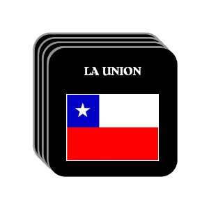  Chile   LA UNION Set of 4 Mini Mousepad Coasters 