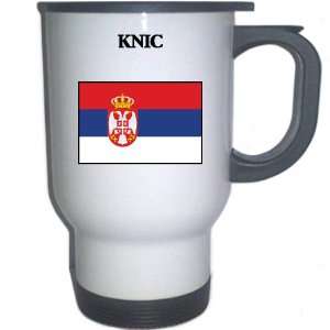  Serbia   KNIC White Stainless Steel Mug 
