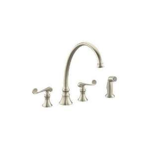  Revival Double Handle Kitchen Faucet with Sidespray 