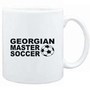 Mug White  Georgian SOCCER MASTER  Usa States  Sports 