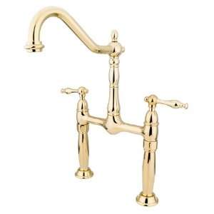 Kingston Brass KS1075NL Victorian Vessel Sink Faucet with Naples Lever 