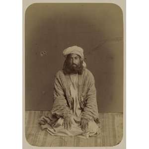    Afghans,Alym khan,man,clothing,Turkestan krai,c1865