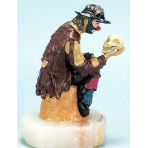 The Thinker Clown Emmett Kelly Jr. by Ron Lee Made in USA  