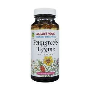  Natures Herbs Fenugreek & Thyme Caps Health & Personal 