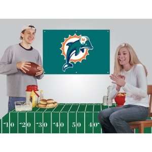  Miami Dolphins Party Decorating Kit