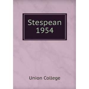  Stespean. 1954 Union College Books