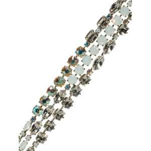  Sorrelli White Bridal SWAROVSKI Crystal Bracelet Jewelry