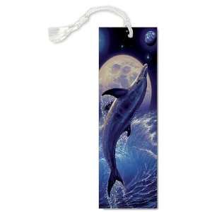  Cosmic Dolphin Jump Bookmark