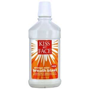   Kiss My Face   Orange Mint Breath Blast, 16 oz
