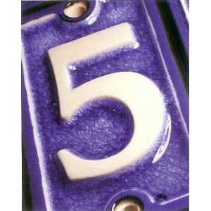  #3 Ceramic Number Tile 