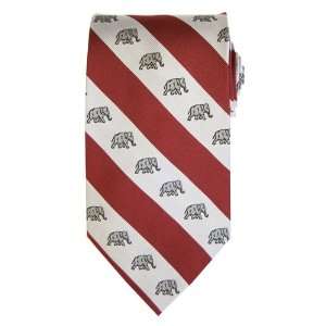   Alabama   Crimson Tide   Al Stripe   Necktie   Tie [Apparel] Sports