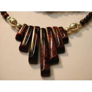  Red Tiger Eye New Day Dawning Navajo Necklace Everything 