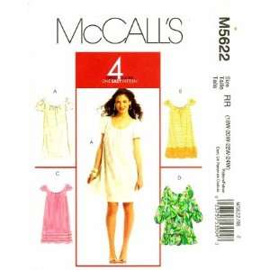  McCalls 5622 Sewing Pattern Full Figure Dresses Size 18 