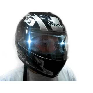   Helmet Saftey Blue LED Headlights Fits all ATV quad scooter and