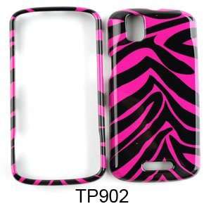 Pink and Black Zebra Stripe Pattern Snap on Cover Faceplate for 