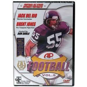  NFL Extras AP Sports Football All Stars DVD Vol. 5 Sports 