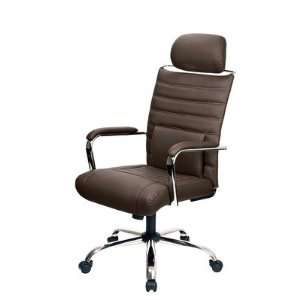  4 Series High Back Chair Material Chocolate Alterna 
