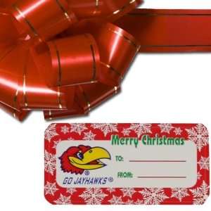 NCAA Kansas Jayhawks Holiday Gift Tags 