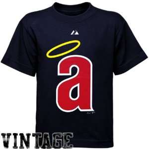Majestic Los Angeles Angels of Anaheim Youth Navy Blue Cooperstown 