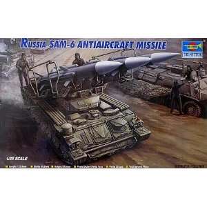  SAM 6 AA Missile Launcher Russian 1 35 Trumpeter Toys 