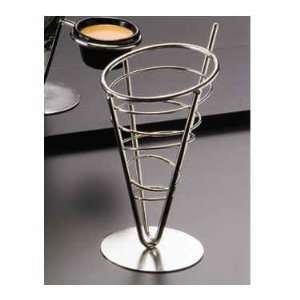 American Metalcraft SS59 Metal Conical Serving Basket Stainless Steel 
