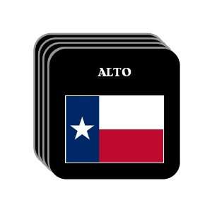  US State Flag   ALTO, Texas (TX) Set of 4 Mini Mousepad 