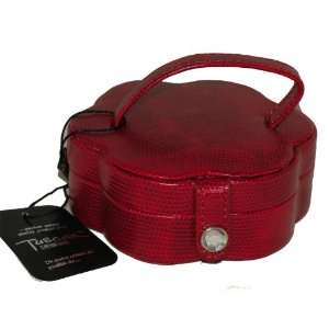  Tuscan Designs Croc Red Travel Jewel Box 
