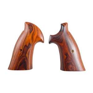  S&W Revolver Exotic Wood Grips Retro Target Grips, N Frame 