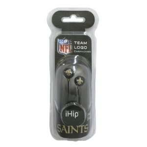   NFL Logo Football Earbuds  New Orleans Saints