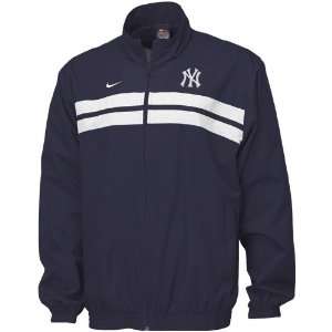  Nike New York Yankees Navy Classic Warmup Jacket Sports 