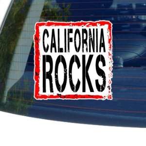  California Rocks   Window Bumper Laptop Sticker 