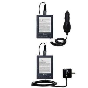 Car and Wall Charger Essential Kit for the BeBook Mini 