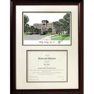 Bradley University Graduate Frame 