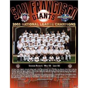  San Francisco Giants    NL Champs 2002 San Francisco Giants 