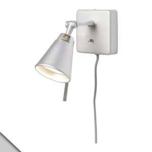   Böna IKEA   HUSVIK Wall/Reading Lamp, Silver Color