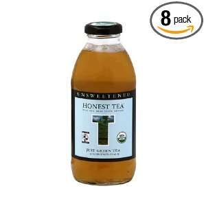 Honesttea Tea Iced Just Green/Unsweetened (95% Organic), 64 Ounce 