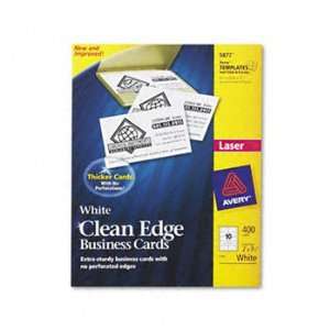 Avery® Two Side Clean Edge Printable Business Cards CARD,CE BUSINESS 