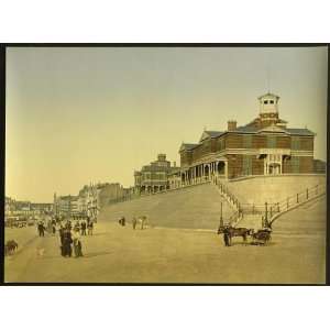 Photochrom Reprint of The royal chalet, Ostend, Belgium