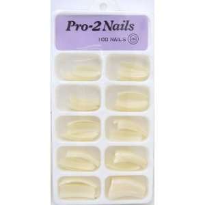   Kwality Closeouts 350 100 Pack Pro 2 Nail Tips Case of 128 Beauty