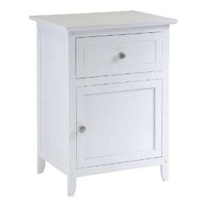   / Accent Table With Drawer And Cabinet For Storage By Winsome Wood