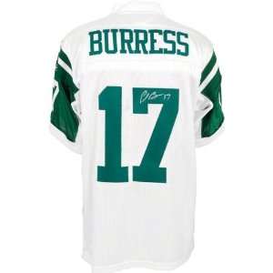 Plaxico Burress Autographed Jersey  Details New York Jets, White 