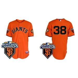  San Francisco Giants #38 Brian Wilson Orange 2011 MLB 