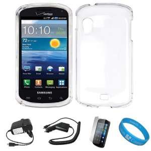 Piece Rubberized Crystal Hard Shield Protector Case for Verizon 