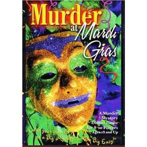  Murder at Mardi Gras Dinner Party Game Toys & Games
