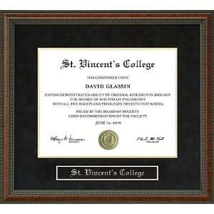  St. Vincents College (SVC) Diploma Frame Sports 