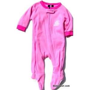 NEWBORN Baby Infant Los Angeles Lakers Pink Pajamas Coverall  