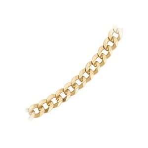  10K Yellow Gold Curb Link Neck Chain Jewelry